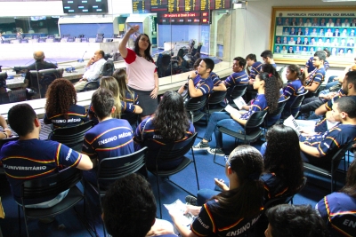 Estudantes do Colégio Professor Francisco Eurídice