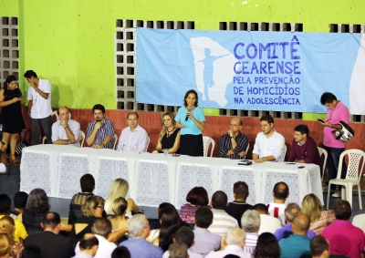 Audiência pública do Comitê Cearense pela Prevenção de Homicídios na Adolescência no município de Sobral