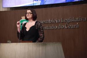 Luciana destacou a importância do jornalismo para a democracia