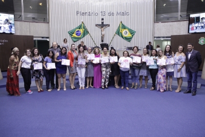 AL comemora os 29 anos da União Brasileira de Mulheres em solenidade