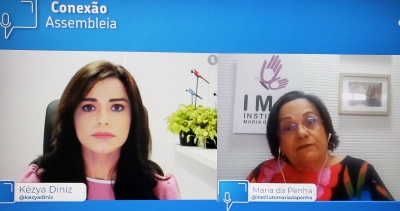 Programa Conexão Assembleia conversa com a ativista em direitos humanos, Maria da Penha 