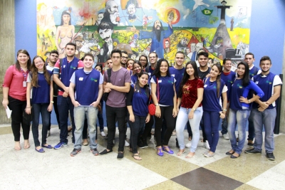 Estudantes do curso de administração do Centro de Integração Empresa Escola (Ciee), participam na AL-CE do projeto O Parlamento e sua História