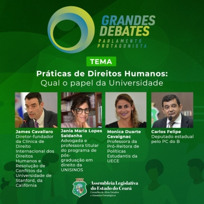 Grandes Debates aborda práticas de direitos humanos e o papel da universidade