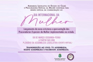 AL celebra Dia Internacional da Mulher e anuncia nova estrutura da Procuradoria