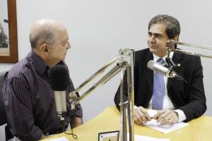 Pres. José Albuquerque (PSB) na Rádio AL é em entrevistado por Narcélio Limaverde