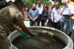 Frente Parlamentar de Combate ao Aedes Aegypti em visita ao município de Pedra Branca 