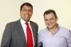 Pres. Jose Sarto recebe Sec. Gony Arruda