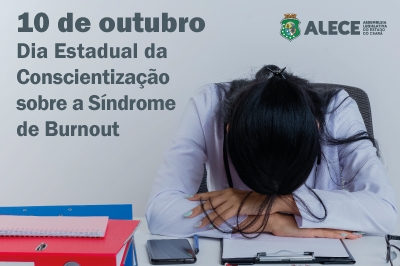 Síndrome de Burnout conta com Dia Estadual para a sua conscientização