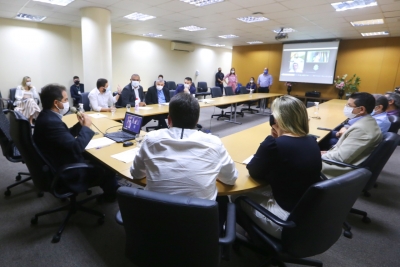 Reunião com líderes para composição de CPI 