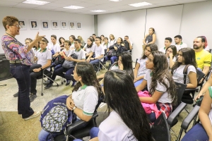 Escola Profissional Darcy Ribeiro visita Assembleia Legislativa