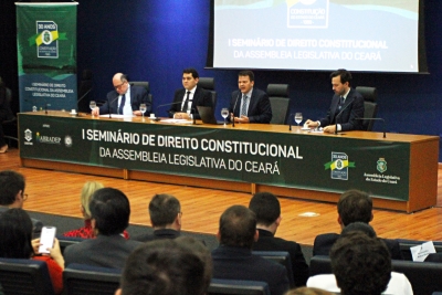 Seminário na AL debate ativismo judicial e controle de constitucionalidade