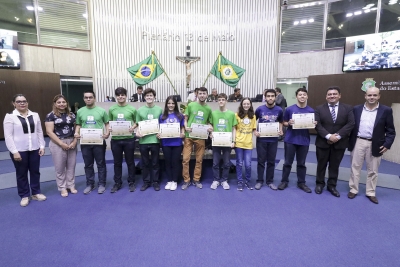 Homenagem aos Estudantes e Professores que Obtiveram Medalhas Olimpicas