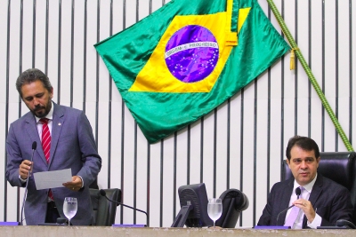 Abertura dos trabalhos da sessão plenária desta quinta-feira