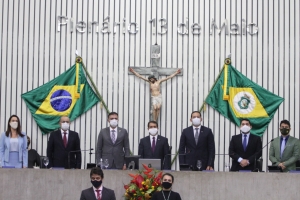 Posse da Mesa Diretora da Assembleia Legislativa do Ceará para o biênio 2021-2022 