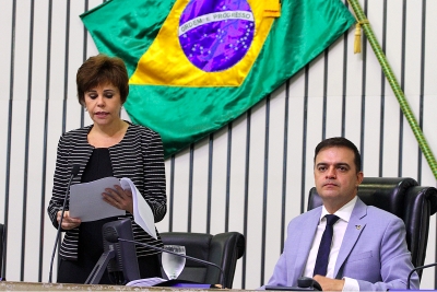 Abertura dos trabalhos da sessão plenária desta quarta-feira 