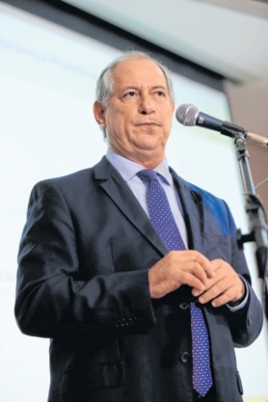 A palestra de Ciro Gomes abriu o Seminário Internacional de Segurança Pública