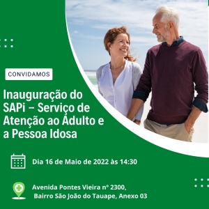 CRS e DSAS inauguram Serviço de Atenção ao Adulto e à Pessoa Idosa