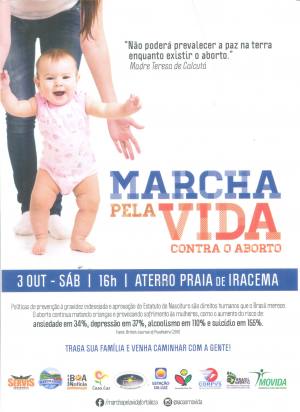 Marcha pela Vida Contra o Aborto 2015 é tema do Questão de Ordem 