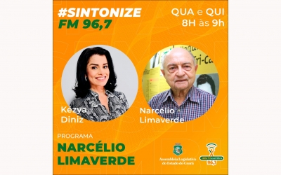 Programa Narcélio Limaverde da FM Assembleia retorna com novidades