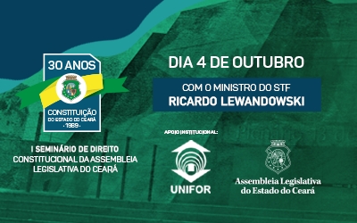 Ministro do STF Ricardo Lewandowski realiza conferência sobre os desafios contemporâneos do federalismo brasileiro