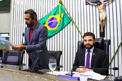 Abertura dos trabalhos da sessão plenária desta quarta-feira