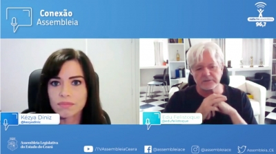 Programa Conexão Assembleia conversa com o cineasta Edu Felistoque