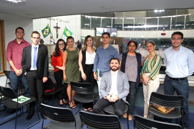 Estudantes do Curso de Direito da Faculdade Ari de Sá participam do projeto O Parlamento e sua História