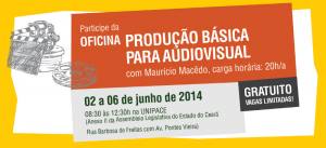 Inscrições para oficina sobre produção de audiovisual encerram nesta segunda