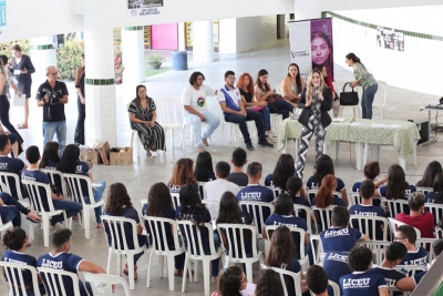 Caravana leva debate sobre combate à violência contra mulher ao Conjunto Ceará