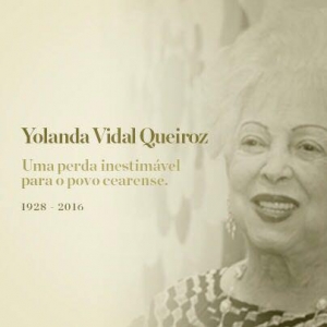 Assembleia Legislativa decreta luto de três dias pela morte de Yolanda Queiroz