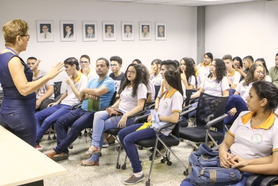 Assembleia Legislativa recebe visita de alunos da escola Antonieta Siqueira