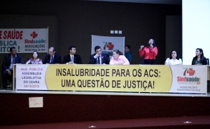 Audiência pública para debater o adicional de insalubridade dos agentes comunitários de saúde do estado do ceará