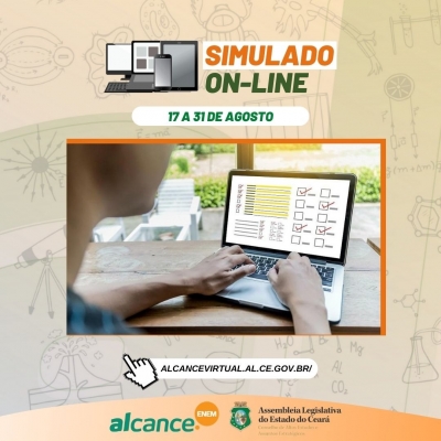 Alcance lança simulado on-line do Enem 2020